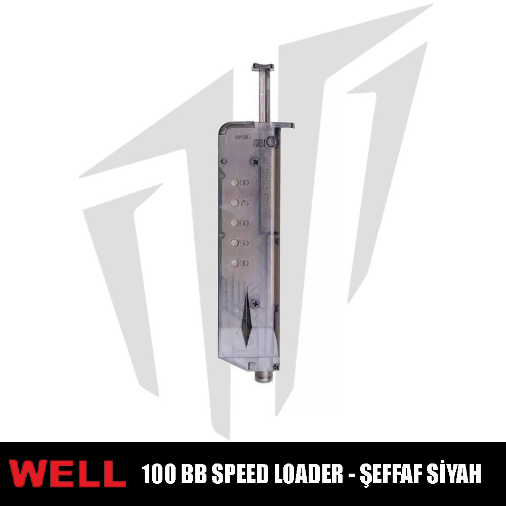Well 100 BB Speed Loader – Siyah