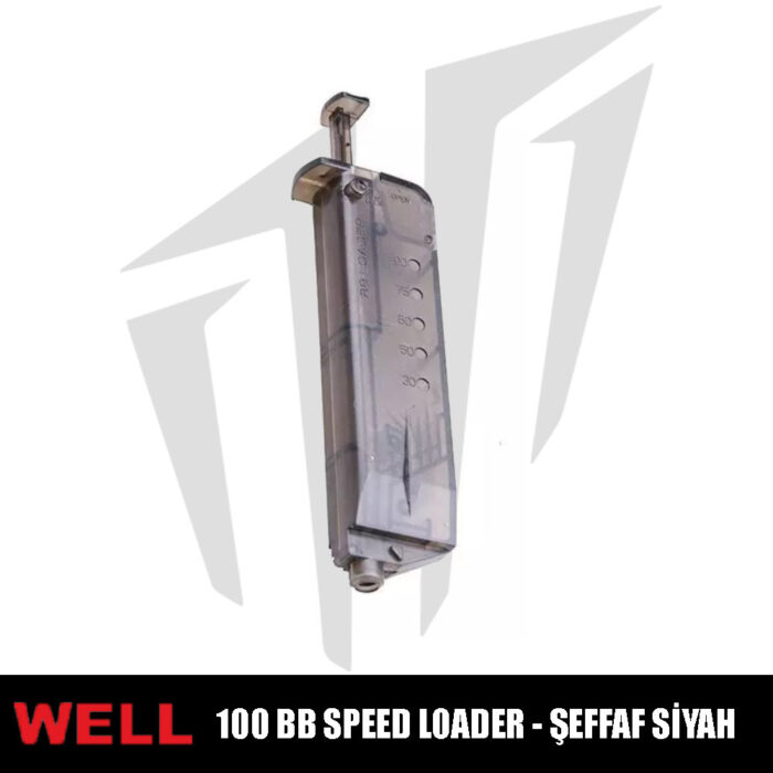 Well 100 BB Speed Loader – Siyah