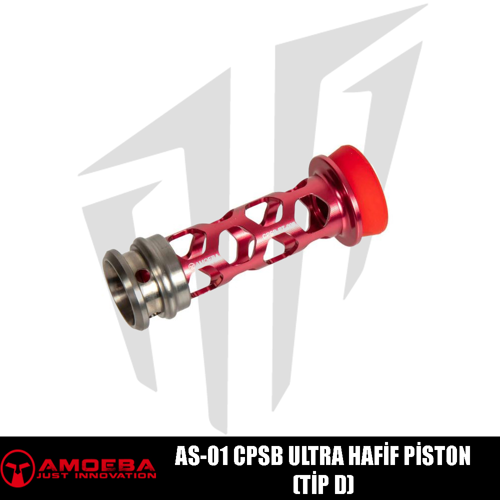 Amoeba AS-01 Striker Airsoft Tüfekler İçin C.P.S.B. Ultra-Hafif Piston (Tip D)