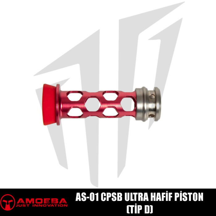 Amoeba AS-01 Striker Airsoft Tüfekler İçin C.P.S.B. Ultra-Hafif Piston (Tip D)