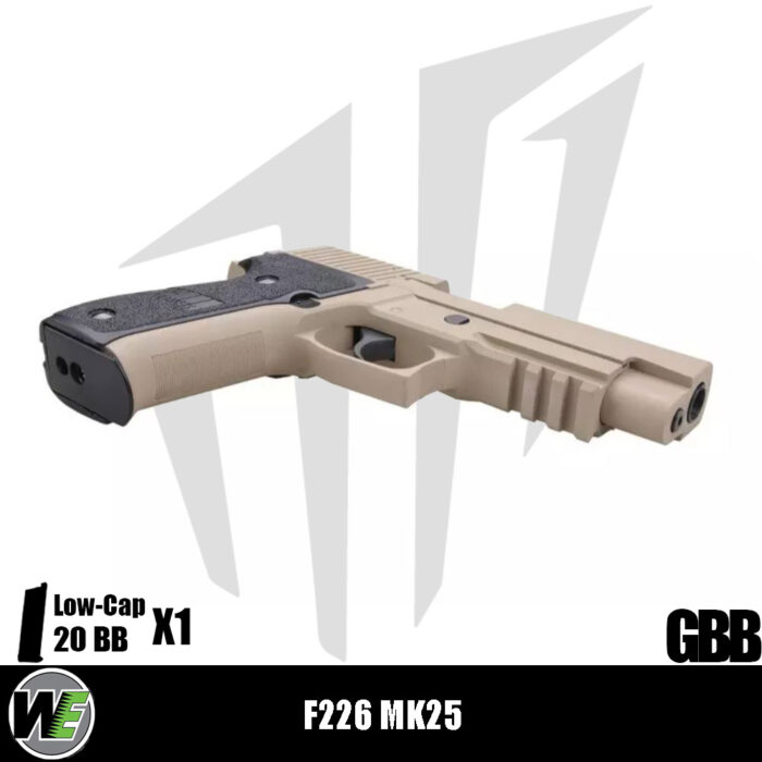 WE F226 MK25 Airsoft Tabanca - Tan