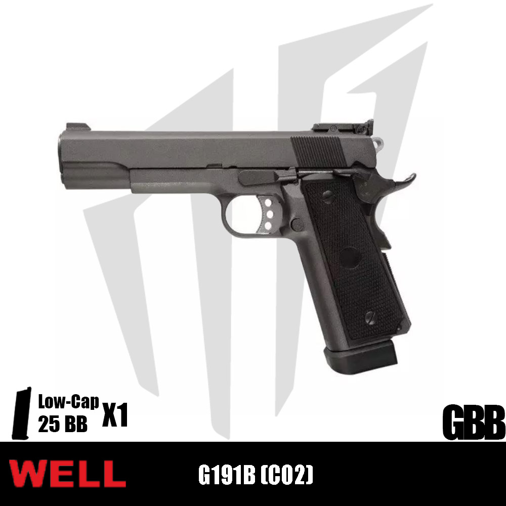 WELL G191B (CO2) Airsoft Tabanca - Gri