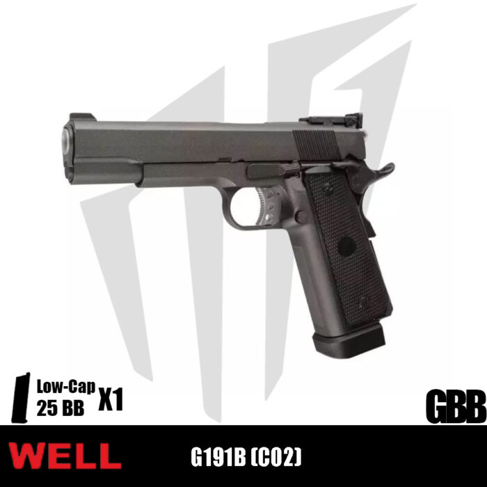 WELL G191B (CO2) Airsoft Tabanca - Gri