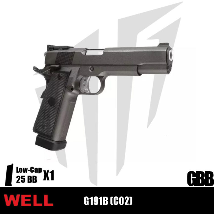 WELL G191B (CO2) Airsoft Tabanca - Gri