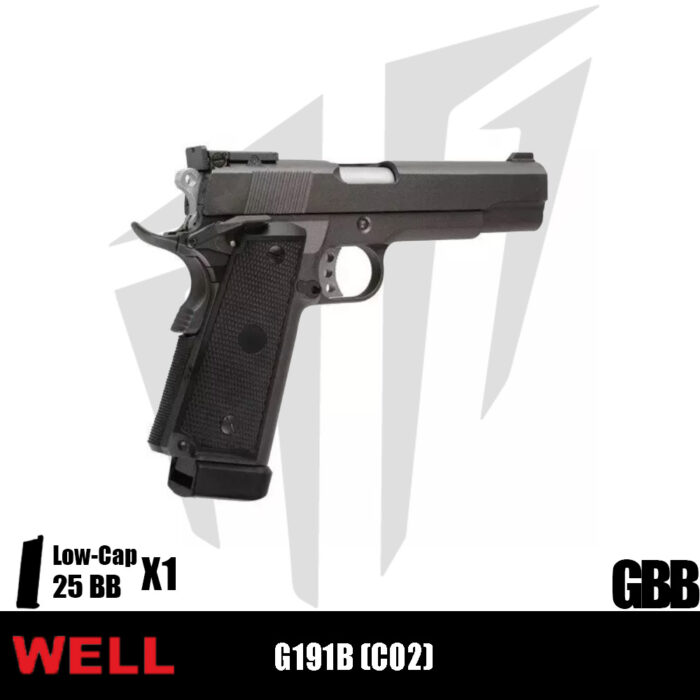 WELL G191B (CO2) Airsoft Tabanca - Gri