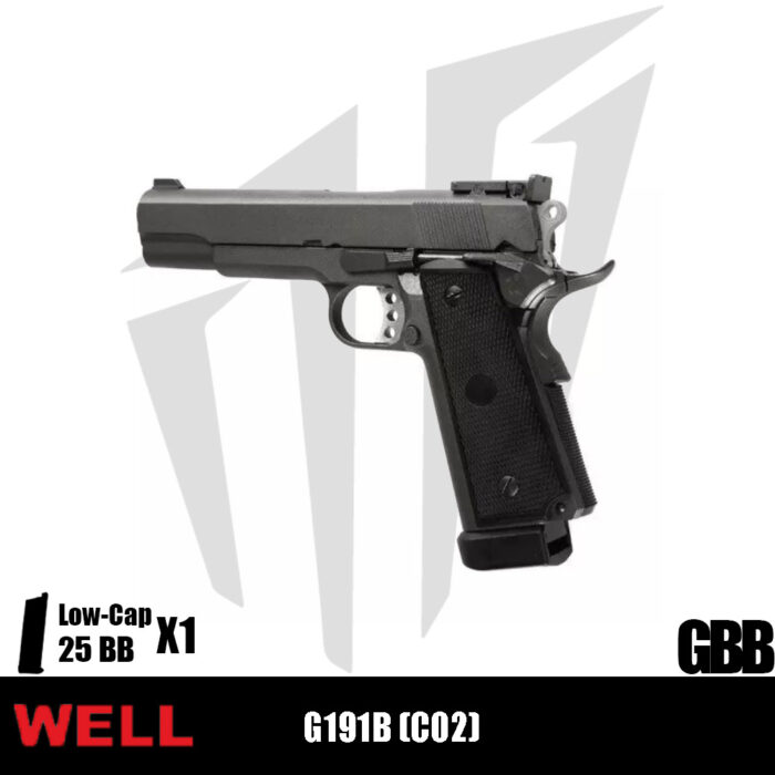 WELL G191B (CO2) Airsoft Tabanca - Gri