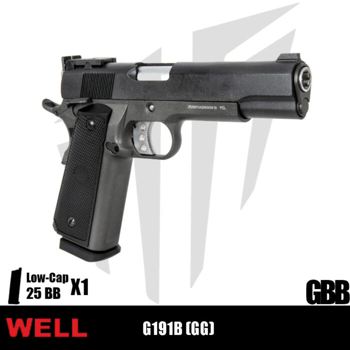 WELL G191B (GG) Airsoft Tabanca - Gri