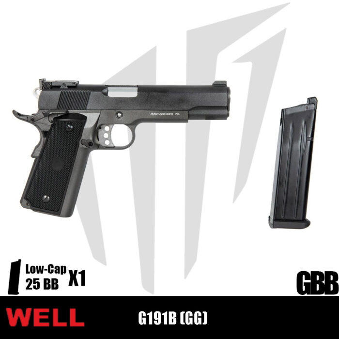 WELL G191B (GG) Airsoft Tabanca - Gri