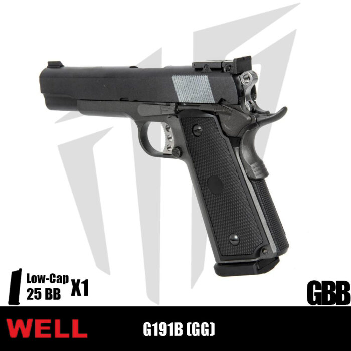 WELL G191B (GG) Airsoft Tabanca - Gri