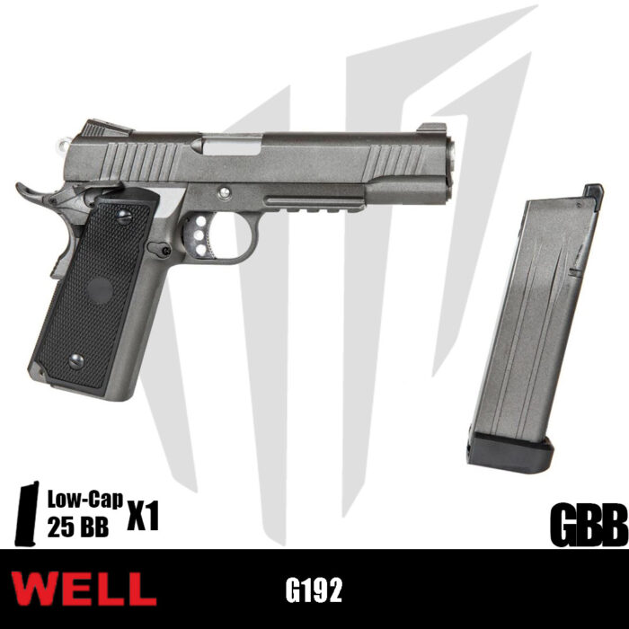 WELL G192 Airsoft Tabanca - Gri