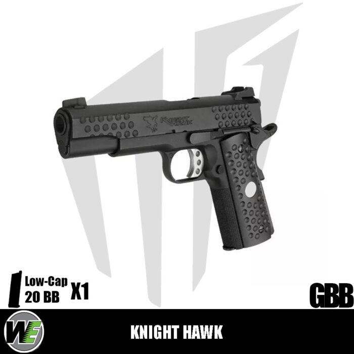 WE Knight Hawk Airsoft Tabanca - Siyah