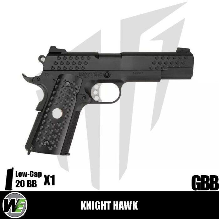 WE Knight Hawk Airsoft Tabanca - Siyah