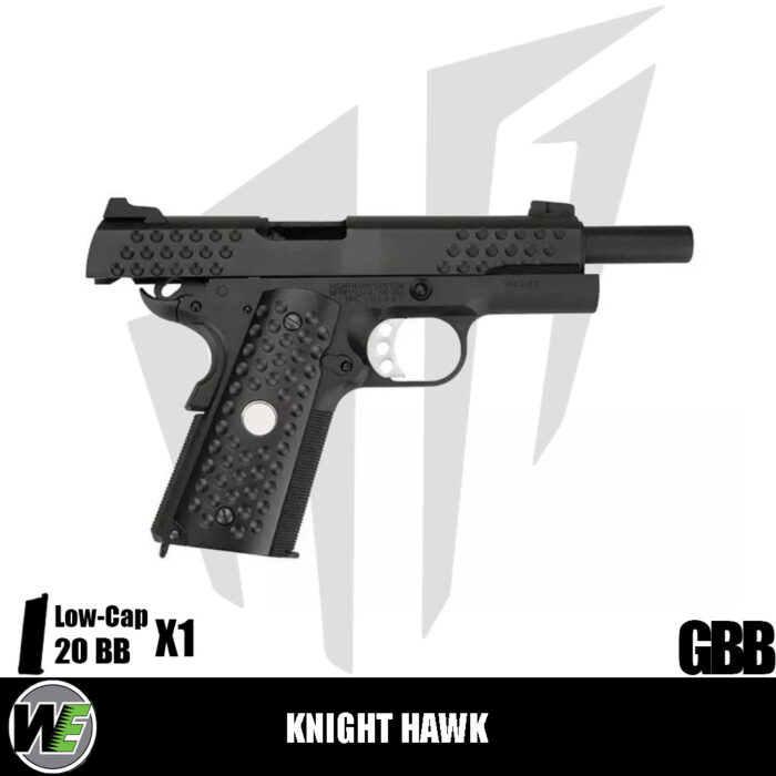 WE Knight Hawk Airsoft Tabanca - Siyah