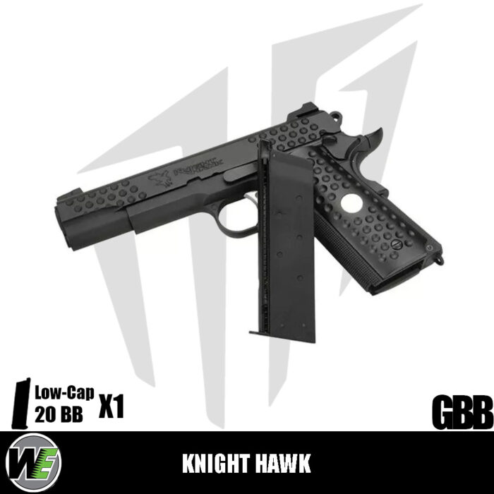 WE Knight Hawk Airsoft Tabanca - Siyah