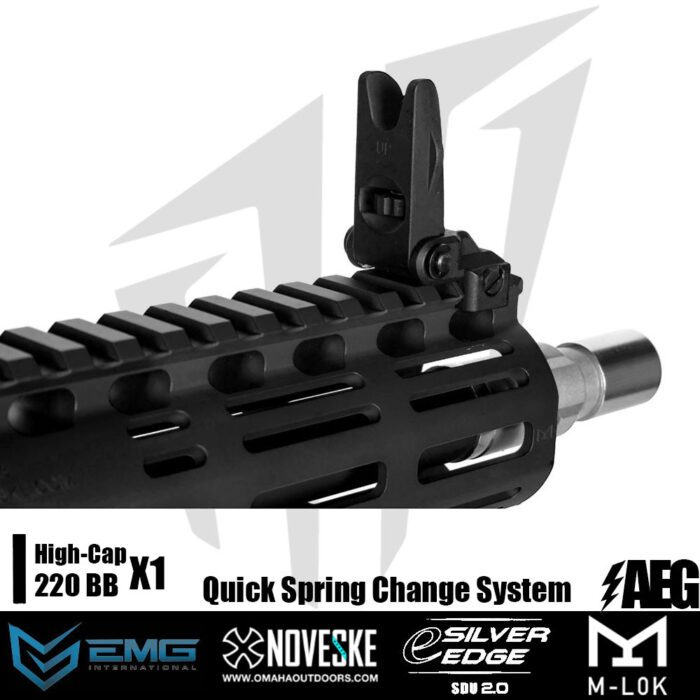 EMG Noveske Space Invader 9mm PCC Airsoft Tüfeği – Siyah