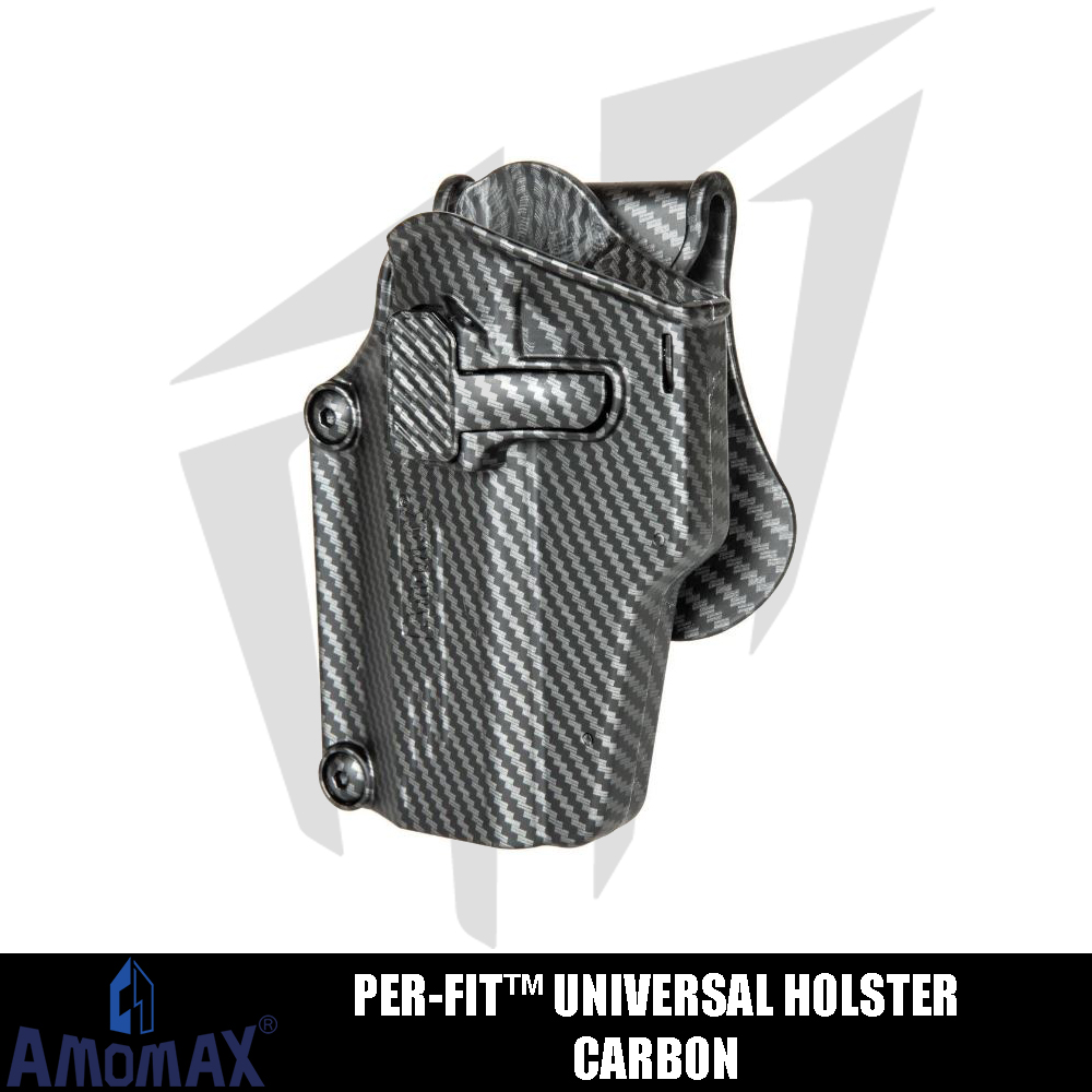 Amomax Per-Fit Universal Sol El Tabanca Kılıfı – Karbon
