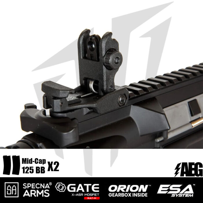 Specna Arms SA-E05 EDGE™ Airsoft Tüfeği – Light Ops Stock – Siyah