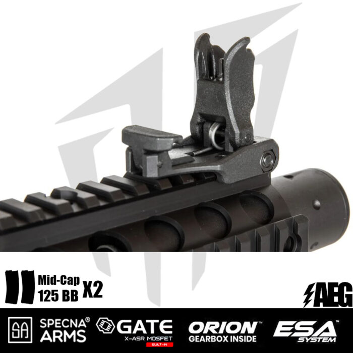 Specna Arms SA-E05 EDGE™ Airsoft Tüfeği – Light Ops Stock – Siyah