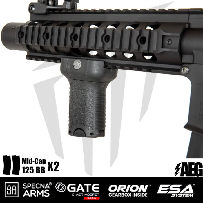 Specna Arms SA-E05 EDGE™ Airsoft Tüfeği – Light Ops Stock – Siyah