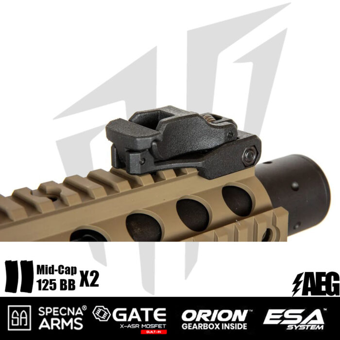 Specna Arms SA-E05 EDGE™ Airsoft Tüfeği – Light Ops Stock – Half-Tan