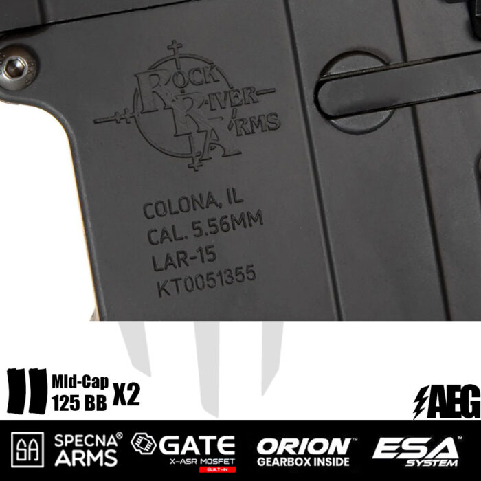 Specna Arms SA-E05 EDGE™ Airsoft Tüfeği – Light Ops Stock – Half-Tan