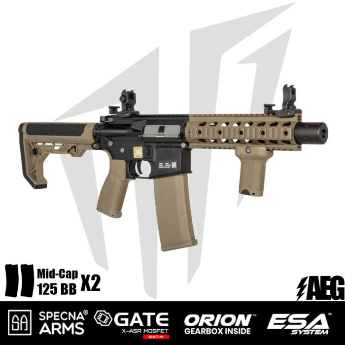 Specna Arms SA-E05 EDGE™ Airsoft Tüfeği – Light Ops Stock – Half-Tan