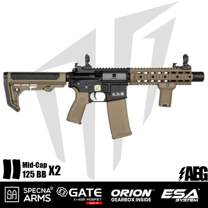 Specna Arms SA-E05 EDGE™ Airsoft Tüfeği – Light Ops Stock – Half-Tan