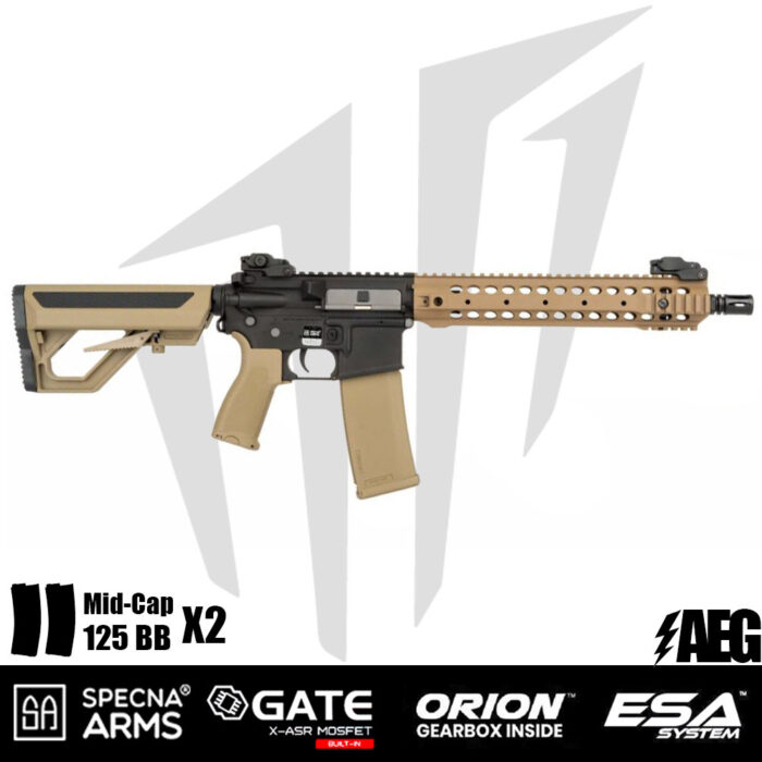 Specna Arms SA-E06-H EDGE™ Heavy Ops Dipçik Airsoft Tüfeği – Half-Tan