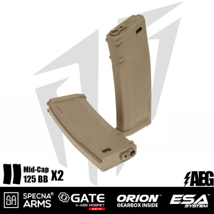 Specna Arms SA-E06-H EDGE™ Heavy Ops Dipçik Airsoft Tüfeği – Half-Tan