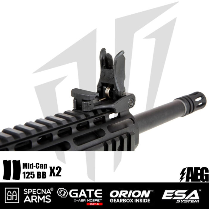 Specna Arms SA-E09-RH EDGE 2.0™ Airsoft Tüfeği Heavy Ops Stock – Siyah