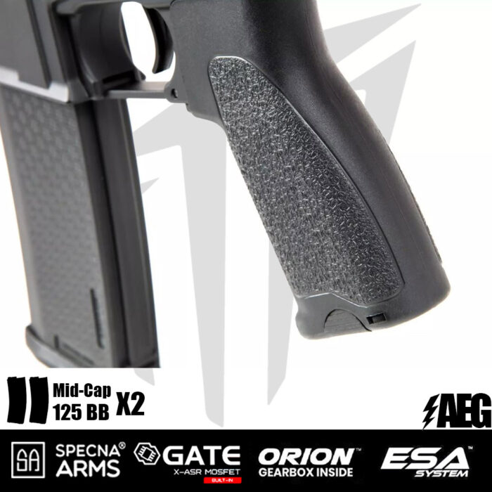 Specna Arms SA-E09-RH EDGE 2.0™ Airsoft Tüfeği Heavy Ops Stock – Siyah