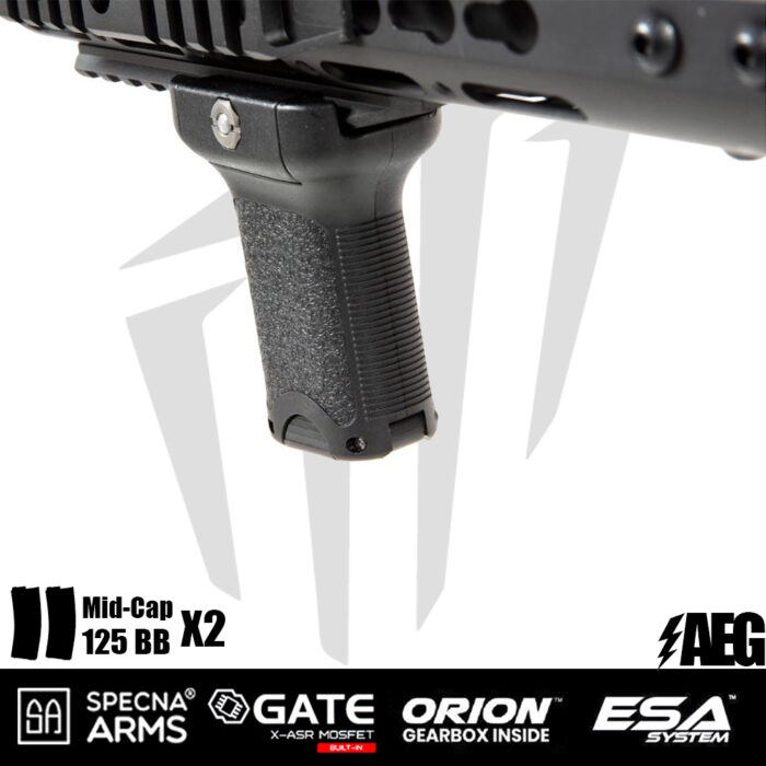 Specna Arms SA-E09-RH EDGE 2.0™ Airsoft Tüfeği Heavy Ops Stock – Siyah