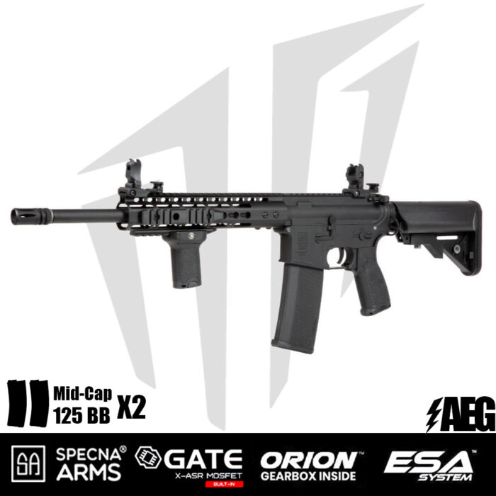 Specna Arms SA-E09-RH EDGE 2.0™ Airsoft Tüfeği Heavy Ops Stock – Siyah