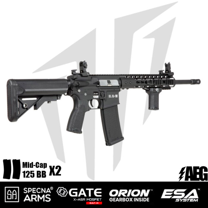 Specna Arms SA-E09-RH EDGE 2.0™ Airsoft Tüfeği Heavy Ops Stock – Siyah