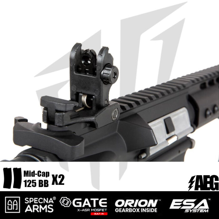 Specna Arms SA-E09-RH EDGE 2.0™ Airsoft Tüfeği Heavy Ops Stock – Siyah