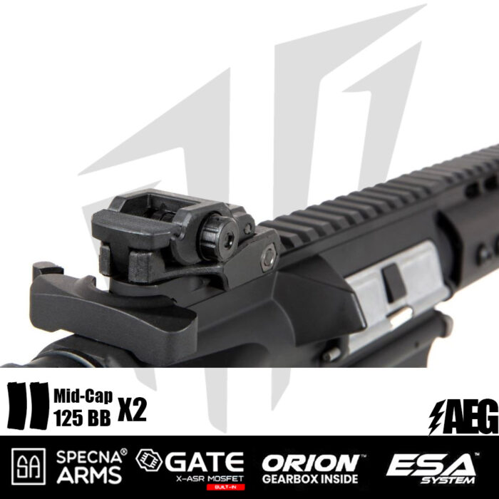 Specna Arms SA-E09-RH EDGE 2.0™ Airsoft Tüfeği Heavy Ops Stock – Siyah