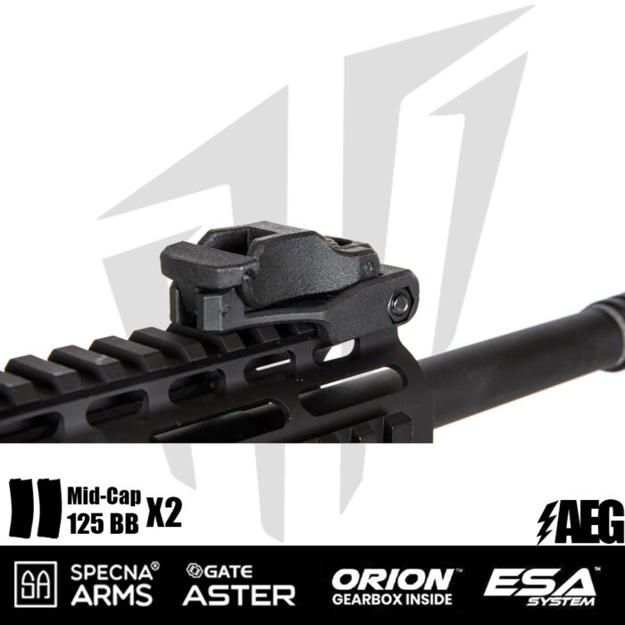 Specna Arms SA-E09-RH EDGE 2.0™ Airsoft Tüfeği Heavy Ops Stock – Siyah