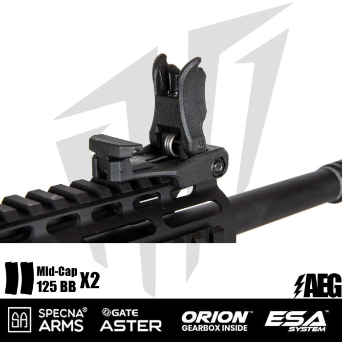 Specna Arms SA-E09-RH EDGE 2.0™ Airsoft Tüfeği Heavy Ops Stock – Siyah