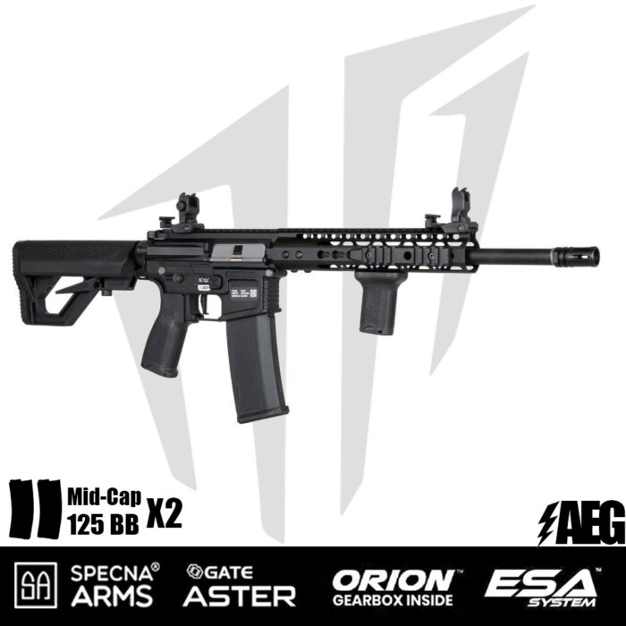 Specna Arms SA-E09-RH EDGE 2.0™ Airsoft Tüfeği Heavy Ops Stock – Siyah