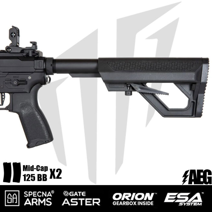 Specna Arms SA-E09-RH EDGE 2.0™ Airsoft Tüfeği Heavy Ops Stock – Siyah
