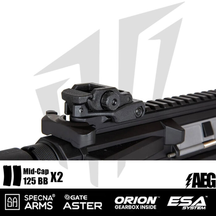 Specna Arms SA-E09-RH EDGE 2.0™ Airsoft Tüfeği Heavy Ops Stock – Siyah