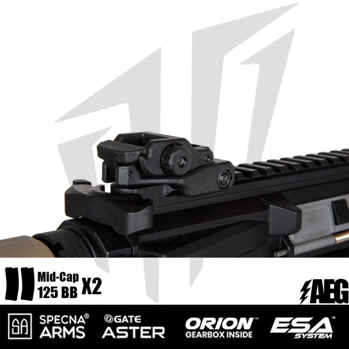 Specna Arms SA-E09-RH EDGE 2.0™ Airsoft Tüfeği Heavy Ops Stock – Half Tan