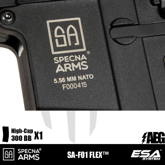 Specna Arms SA-F01 FLEX™ Airsoft Tüfeği – Half-Tan