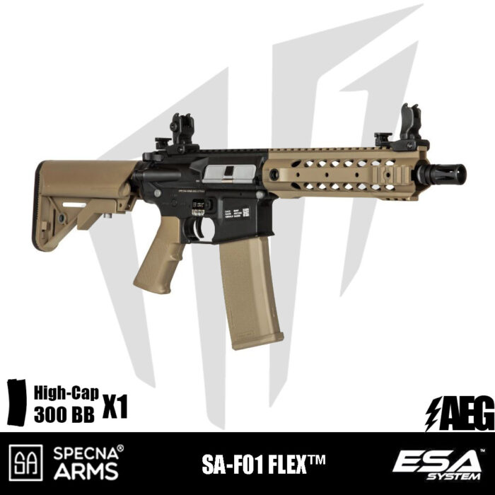 Specna Arms SA-F01 FLEX™ Airsoft Tüfeği – Half-Tan