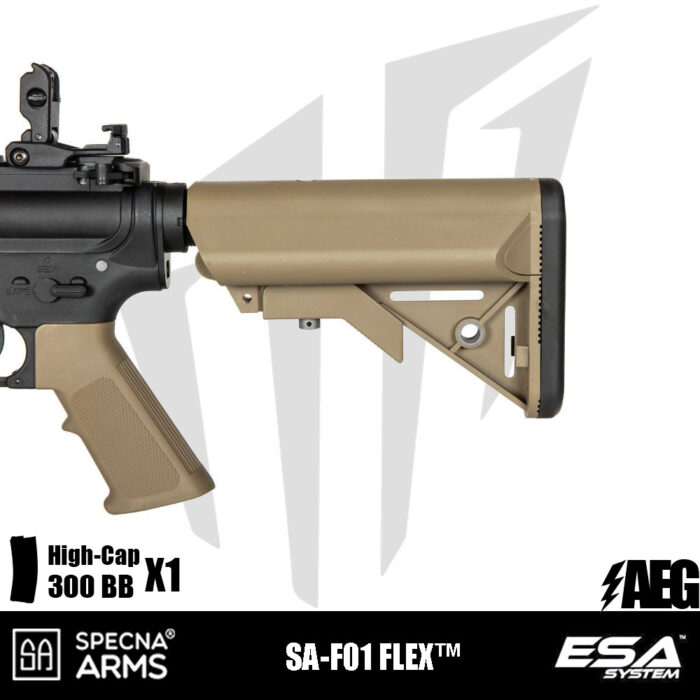 Specna Arms SA-F01 FLEX™ Airsoft Tüfeği – Half-Tan