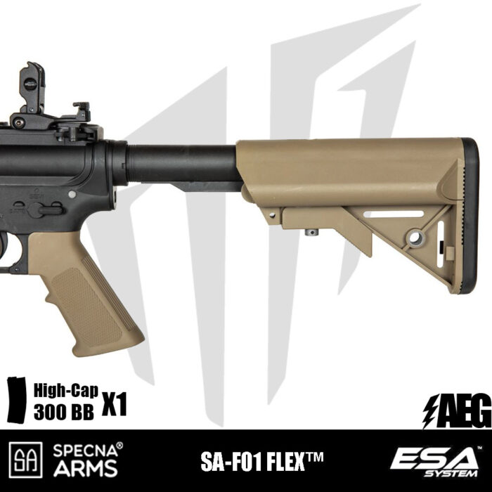 Specna Arms SA-F01 FLEX™ Airsoft Tüfeği – Half-Tan