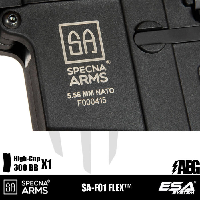Specna Arms SA-F01 FLEX™ Airsoft Tüfeği – Siyah