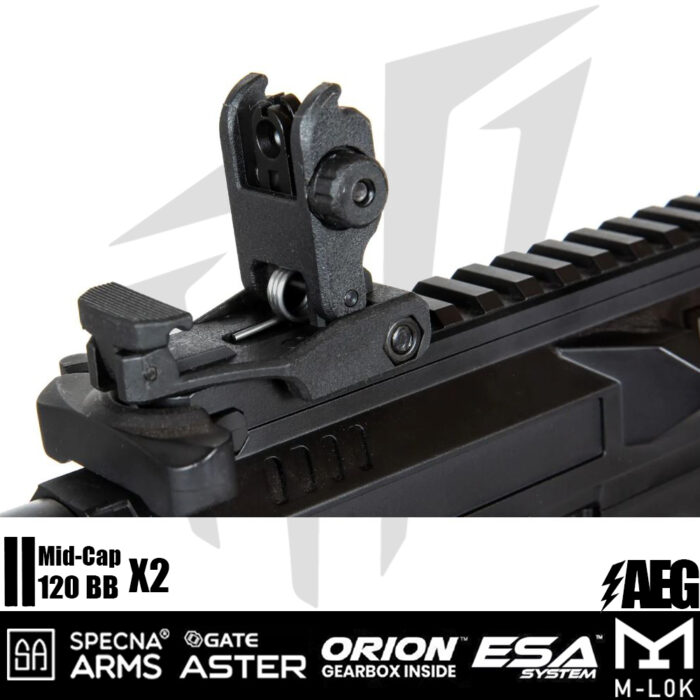 Specna Arms SA-X01 EDGE 2.0 SMG Airsoft Tüteği – Siyah