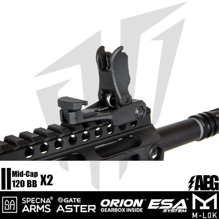 Specna Arms SA-X01 EDGE 2.0 SMG Airsoft Tüteği – Siyah