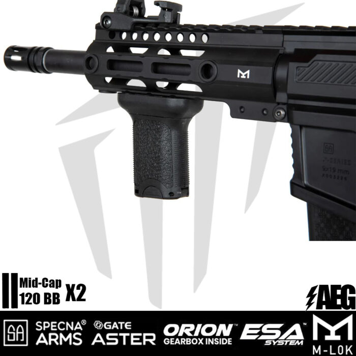 Specna Arms SA-X01 EDGE 2.0 SMG Airsoft Tüteği – Siyah